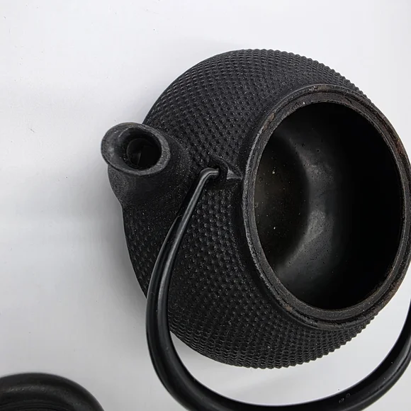 Cast Iron Japanese-Style Teapot - Black - Picture 6 of 6